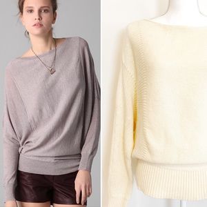 Theory Cashmere Joan Royal Dolman Sweater